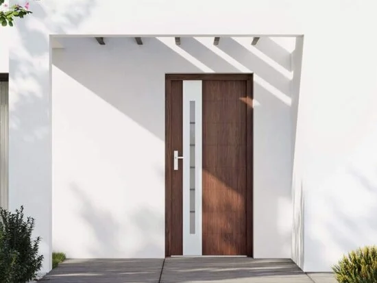 Widok Drzwi Erkado w Salonie w Poznaniu