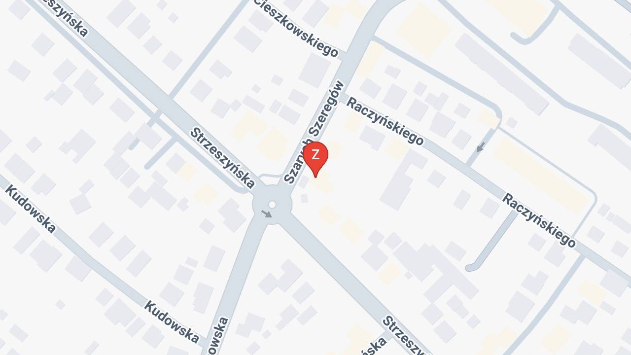 Mapa dojazdu do salonu Zip-Floors w Poznaniu